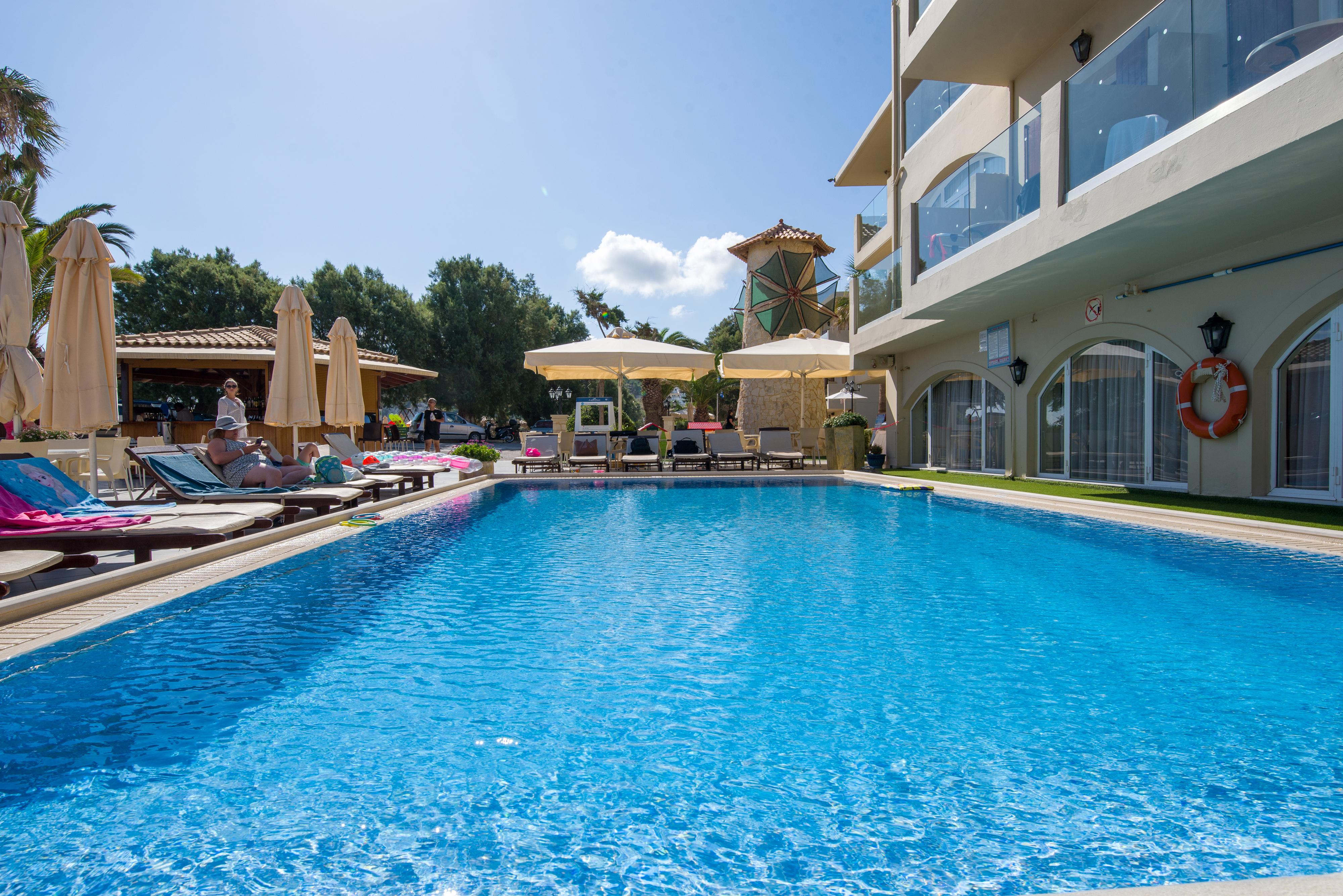 Kalyves Beach Hotel Exterior foto
